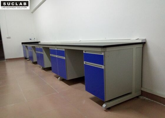 China C Frame Structure Modular Lab Benches , Science Laboratory Furniture In Testing Center supplier