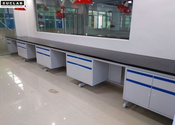 China University Steel Lab Furniture Casework 13mm Thickness Solid Physiochemical Tops supplier