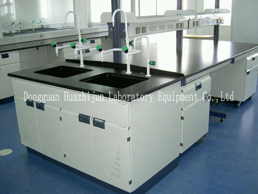 China Research Lab Bench Furniture 3*1.5*0.85m Table Size With Adjustable Feet supplier