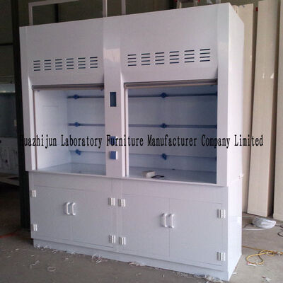 China Laboratory PP Fume Hood Cabinet , 2350mm Height Chemical Exhaust Hood supplier