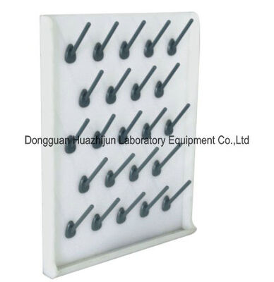 China Multi Color Laboratory Fittings Pegboard Drying Rack Polypropylene Draining Rack supplier