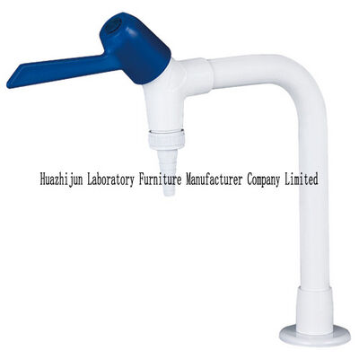 China Wrist Blade Lever Lab Faucet Parts , Single Science Lab Taps Ergonomic Handle supplier