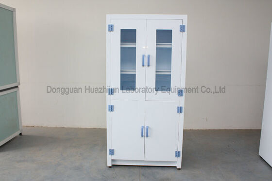 China Durable Medical Storage Cabinets 2 Doors Galvanized Steel Adjustable Feet supplier