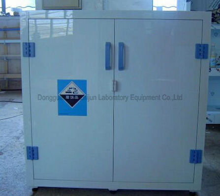China PP Material Lab Storage Cabinets Dual Doors Acid Base Customized Design supplier