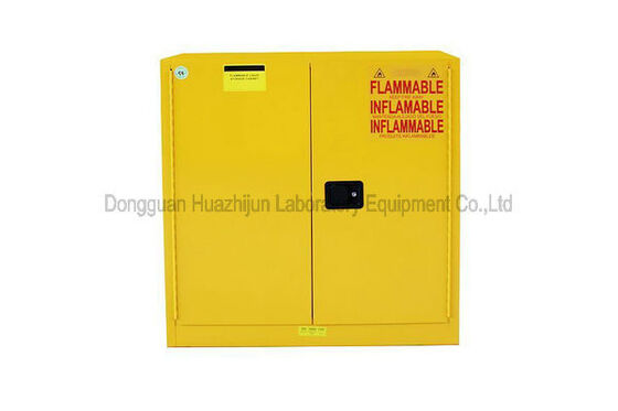 China Steel Chemical Storage Cupboard , Hazmat Storage Containers Double Wall Structure supplier