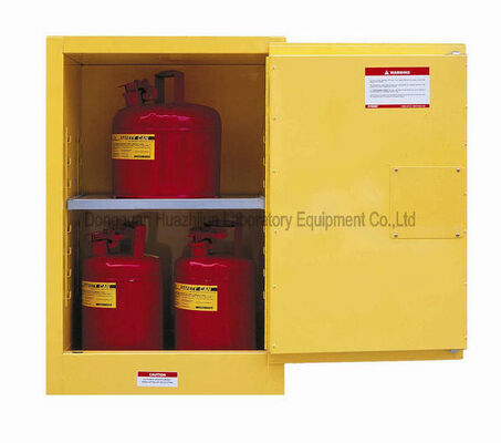 China 51mm Tank Lab Storage Cabinets Single Door Type For Corrosive Chemicals supplier