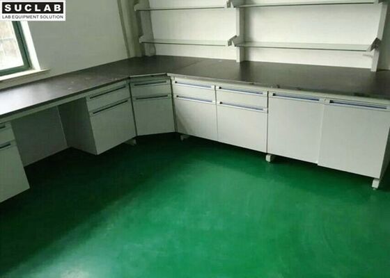 China Customized Chemistry Laboratory Furniture Corrosion Resistant With PP Sink / Faucet supplier