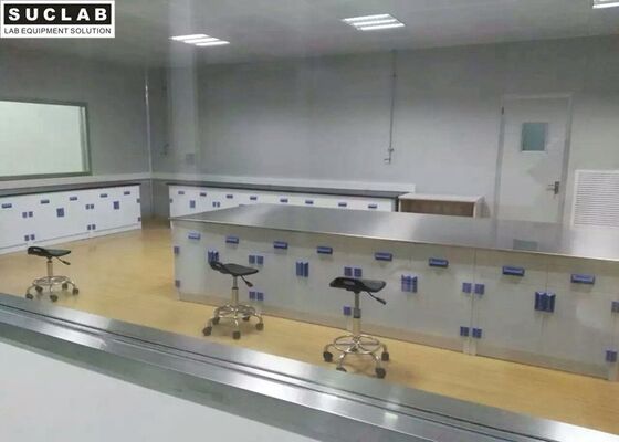 China PP Structure Chemical Lab Furniture Anti - Corrosion Casework 1500*850mm supplier