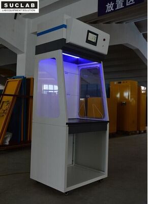 China Filtered Ductless Fume Cupboard Triangle Operating Hole Epoxy Resin Board Benchtops supplier