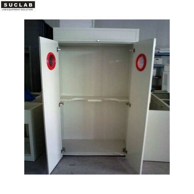 China Rustproof Safe Lab Storage Cabinets With 5mm Thick Visible Glass Window supplier