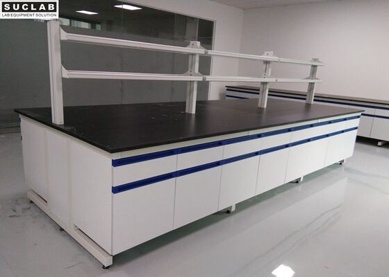 China Steel Wood Material Modular Lab Furniture 1500*850mm Size For Research Institution supplier