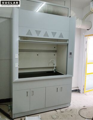 China Chemical Steel Fume Hood , Anti Corrosion PP Blower Laboratory Ventilation Hoods supplier