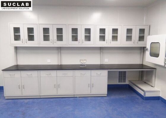 China Easy Cleaning Steel Lab Furniture , Standard Socket Steel Lab Bench supplier