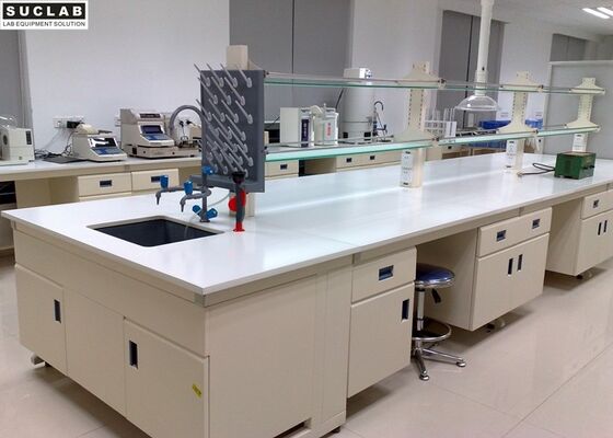 China College Steel Lab Furniture , University Laboratory Furniture With Accessories supplier