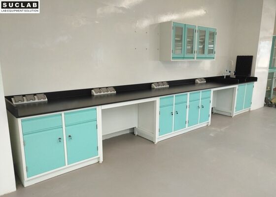 China Top Grade Full Steel Lab Bench Corrosion Resistance SGS Compliant For Schools supplier