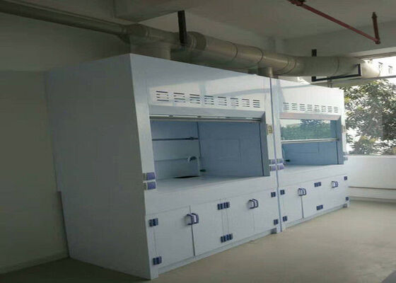 China Alkali Resist PP Fume Hood , Chemical Fume Hood Corrosion Preventive Cabinet supplier