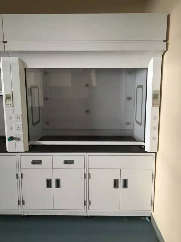 Covering A Lab Window PVC Board Window Laboratory Ventilation Hoods With 8 - 10mm Cabinet Door