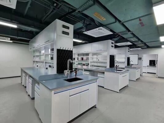 High Standard Ceramic Worktop Laboratory Casework Furniture For University Usage supplier