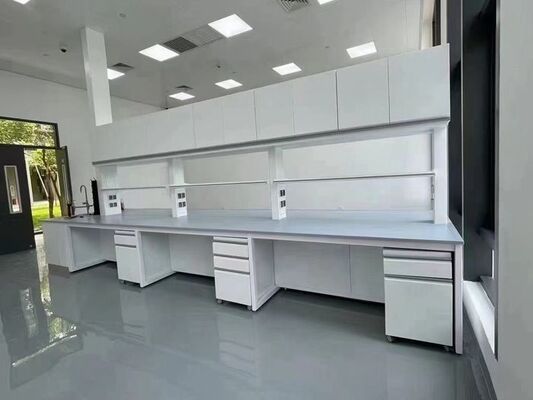 High Standard Ceramic Worktop Laboratory Casework Furniture For University Usage supplier