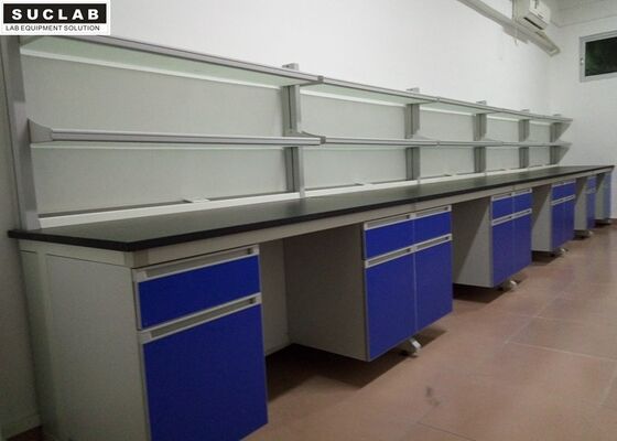 C Frame Structure Modular Lab Benches , Science Laboratory Furniture In Testing Center supplier