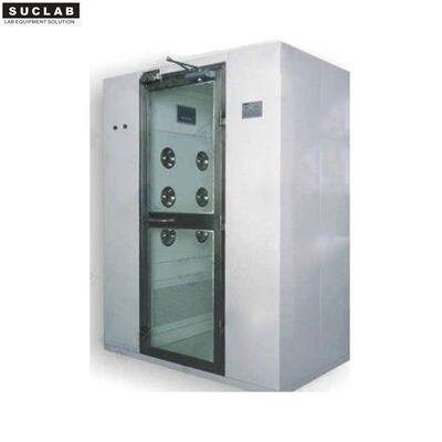 Steel Structure Decontamination Air Shower , Air Shower System With Electronic Lock supplier