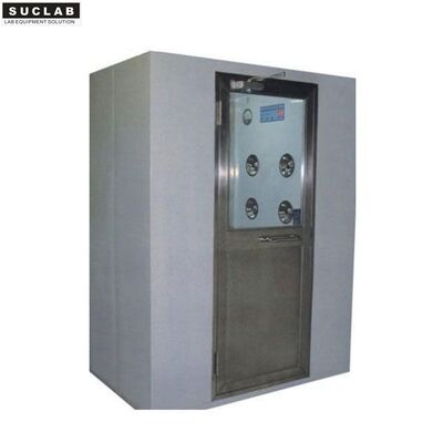 Steel Structure Decontamination Air Shower , Air Shower System With Electronic Lock supplier
