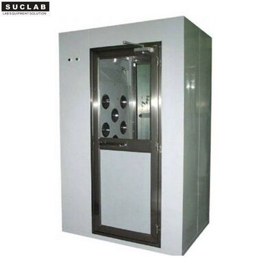 Steel Structure Decontamination Air Shower , Air Shower System With Electronic Lock supplier