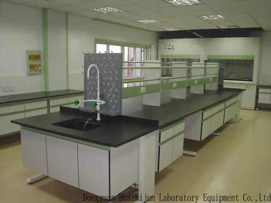 Customized All Steel Lab Furniture , Chemical Resist School Lab Benches supplier