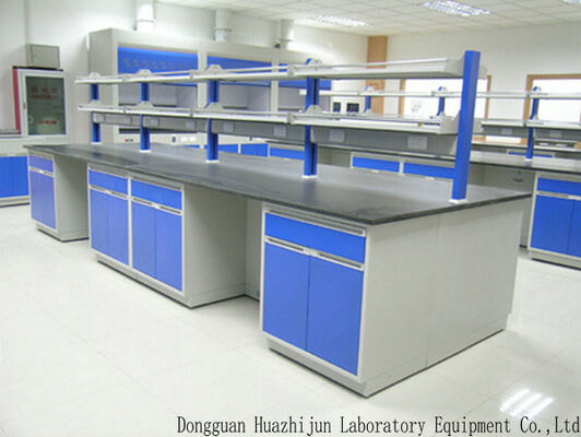 Customized All Steel Lab Furniture , Chemical Resist School Lab Benches supplier