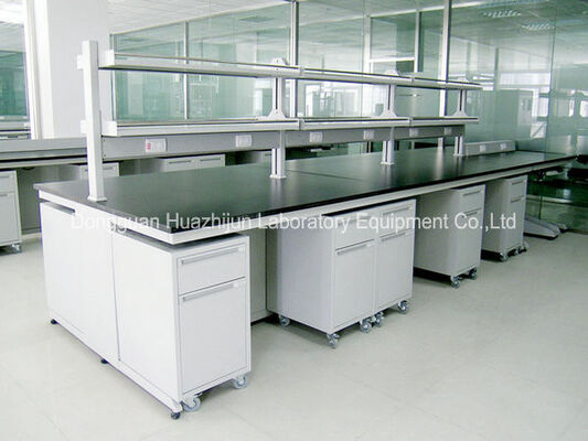 13mm Worktops Chemistry Laboratory Furniture Adjustable Height Feet supplier