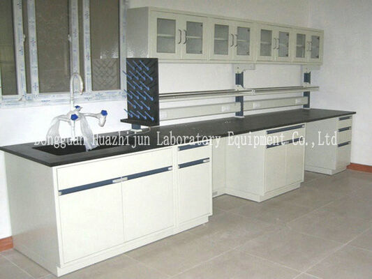 Strong Corrosion Resistance Steel Lab Bench 3000mm General Length 12.7mm Benchtops supplier