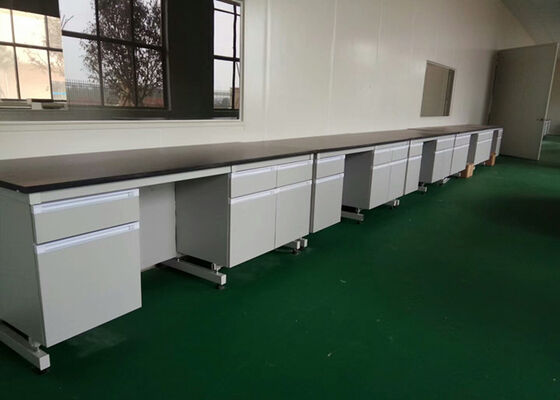 Chemical Wall Laboratory Benches And Cabinets Top Grade Square Steel Materials supplier