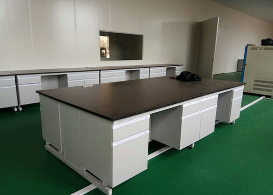 Chemical Wall Laboratory Benches And Cabinets Top Grade Square Steel Materials supplier