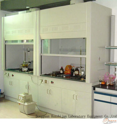 School / Hospital Lab Steel Fume Hood 2.35m Height Epoxy Coated Surface supplier