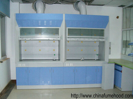 2.35m Height Steel Fume Hood Physicochemical Board Inner Liner Low Noise Level supplier