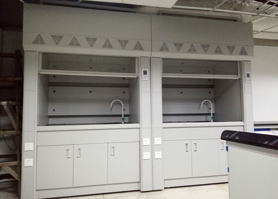 Compact Structure Steel Fume Hood Epoxy Resin Worktop Resistance To Corrosion supplier