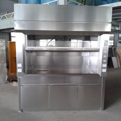 Multifunctional Stainless Steel Fume Hood Exhaust System Commercial Furniture supplier