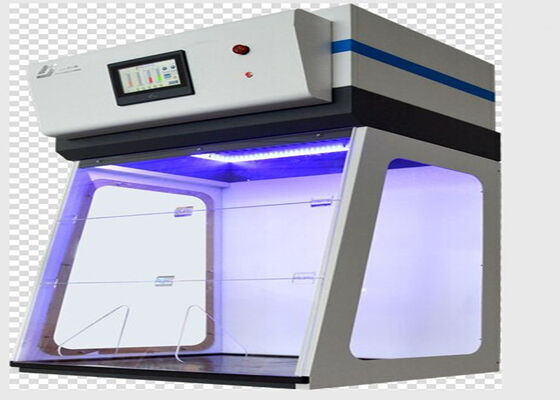 Chemistry Lab Ductless Fume Hood Benchtop All Steel Material LCD Touch Screen Control supplier