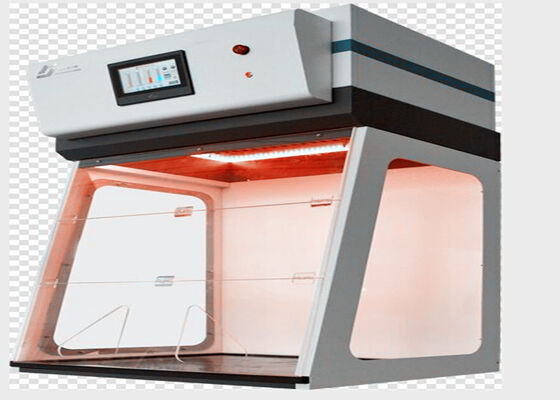 Chemistry Lab Ductless Fume Hood Benchtop All Steel Material LCD Touch Screen Control supplier