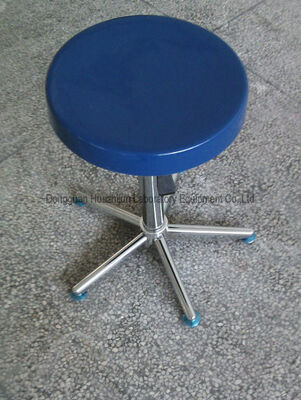 Round FRP School Laboratory Chairs And Stools , Lab Bench Chairs Stain Resistant supplier