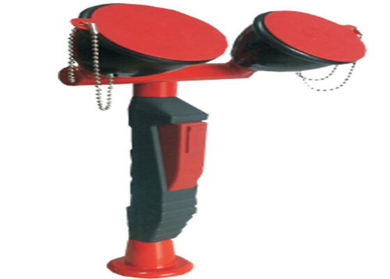 Copper Lab Safety Laboratory Fittings Eyewash Auto Closed Valve With Single / Double Mouth supplier