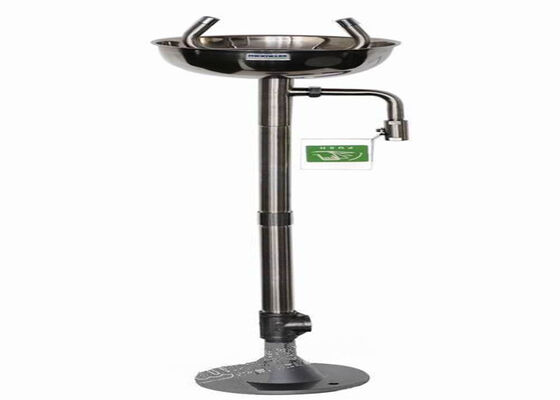 Double Head Manual Emergency Eyewash Shower 304 Stainless Steel Materials supplier