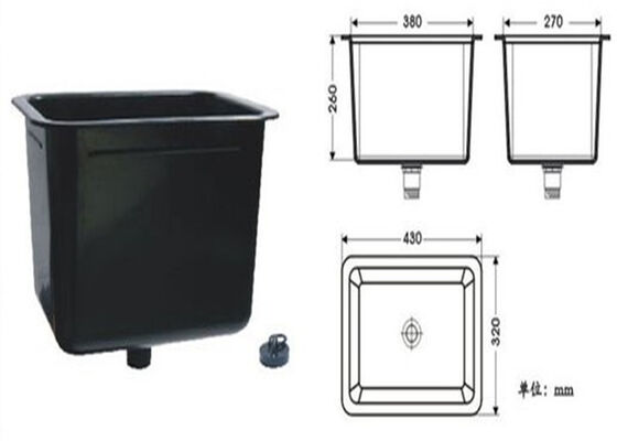 High Density Chemical Resistant Sinks , Polypropylene Lab Sinks Long Service Time supplier