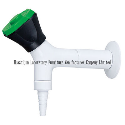 Wrist Blade Lever Lab Faucet Parts , Single Science Lab Taps Ergonomic Handle supplier