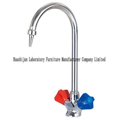 Deck Mounted Science Lab Faucets , Laboratory Faucets And Fixtures 304 SS Body supplier