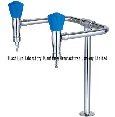 Deck Mounted Science Lab Faucets , Laboratory Faucets And Fixtures 304 SS Body supplier