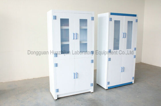 Durable Medical Storage Cabinets 2 Doors Galvanized Steel Adjustable Feet supplier