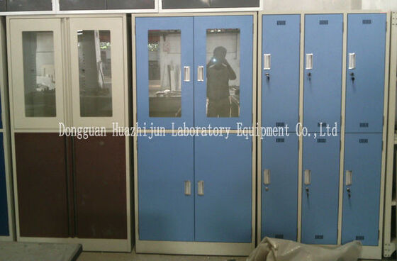 Lockable Corrosive Storage Cabinets With Doors / DTC Hinges Acid Resistance supplier
