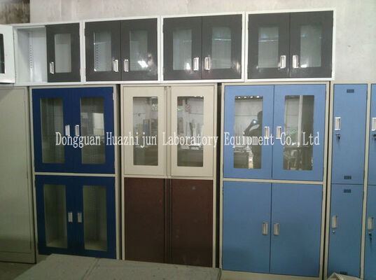 1.8m Height Lab Storage Cabinets 1.0mm Thickness Material With PVC Handles supplier