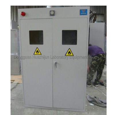 Metal Steel Laboratory Storage Cabinets , Compressed Gas Cylinder Cabinets supplier